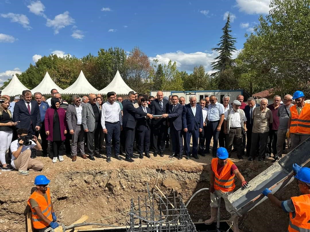 Çankırı'nın eski ilçesinde fabrika temeli atıldı