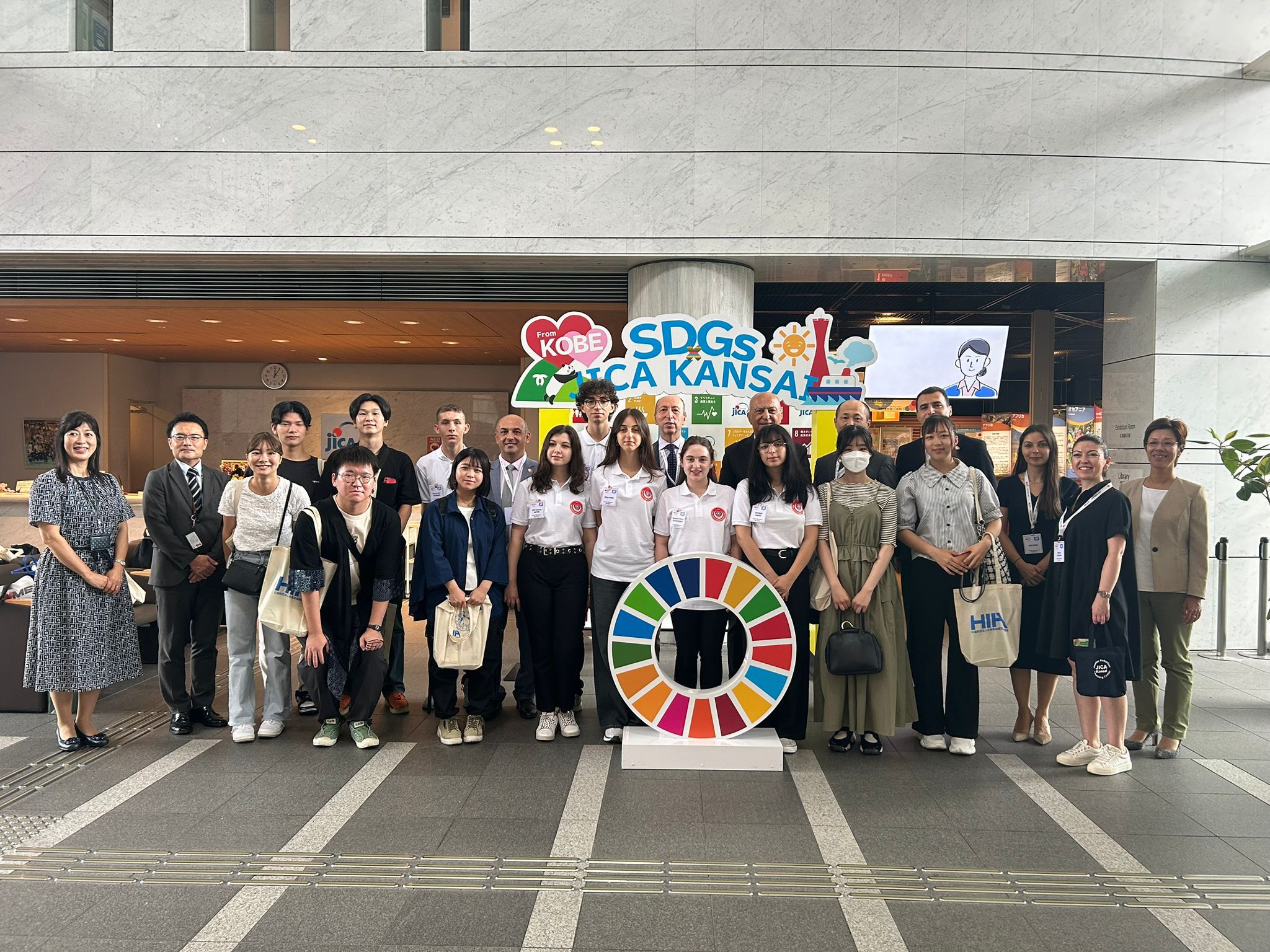 TOBB Fen Lisesi Öğrencileri Japon’ya kültür gezisinde