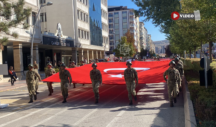 Çankırı’da bayram kutlar gibi prova yapıldı