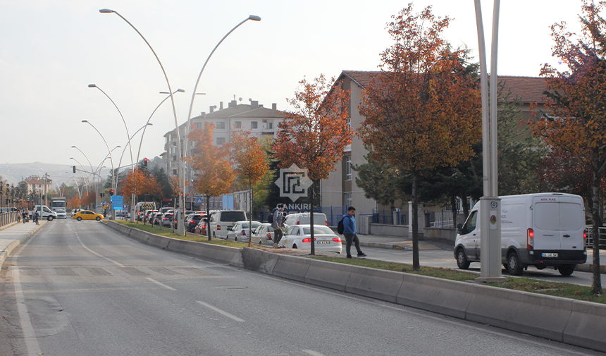 Çankırı’da öğrencilerin en tehlikeli geçişi