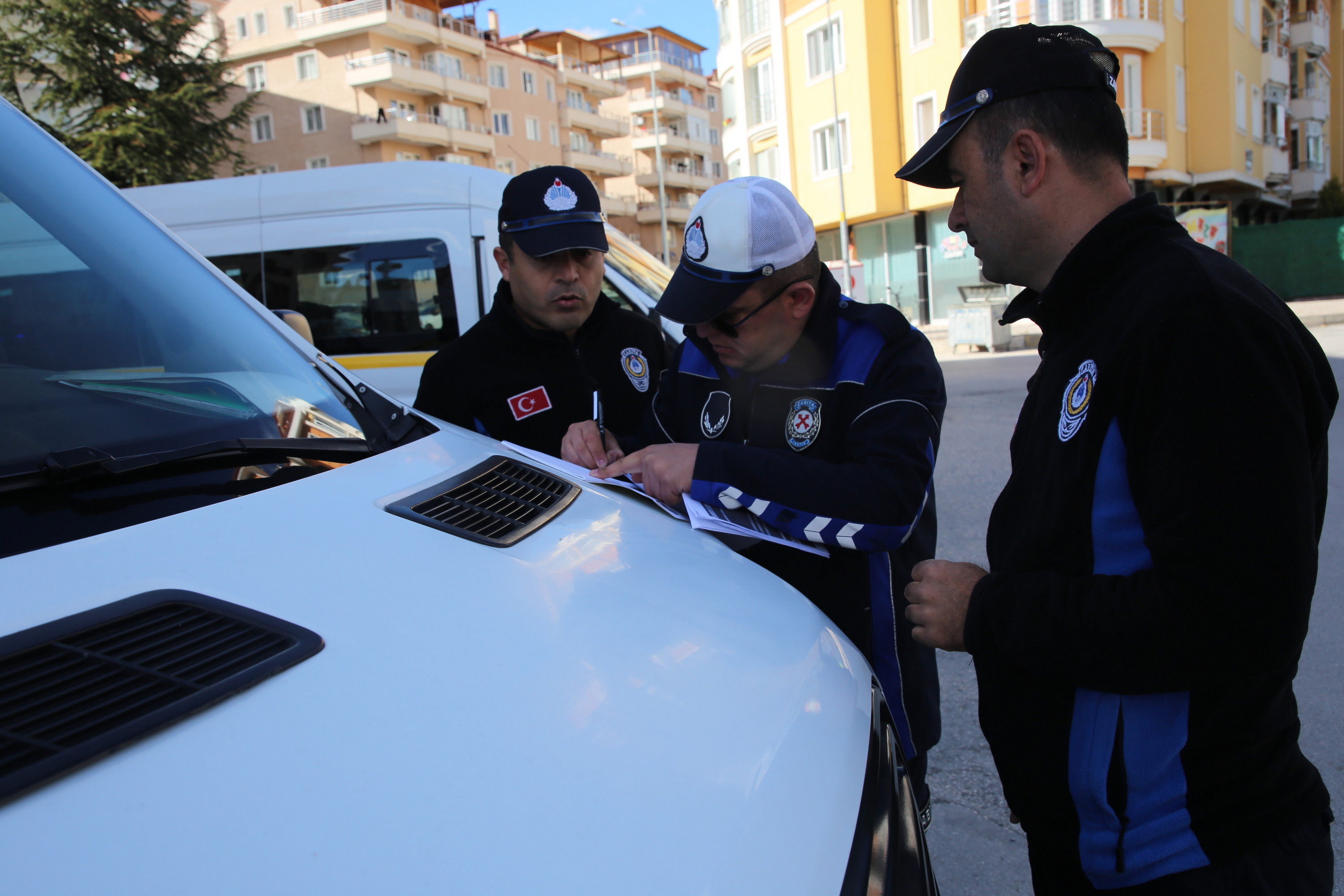 Çankırı Zabıtasından okul servilerine sıkı denetim