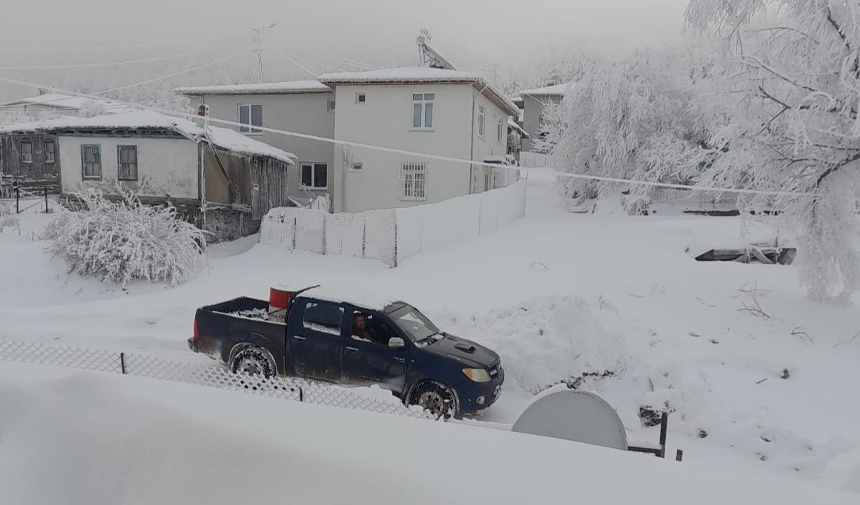 Çankırı’da kar kalınlığı 1 metreyi aştı