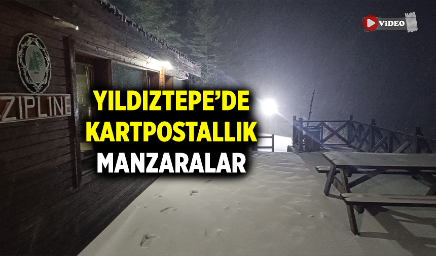 Çankırı Ilgaz'da kartposttalık manzaralar oluştu