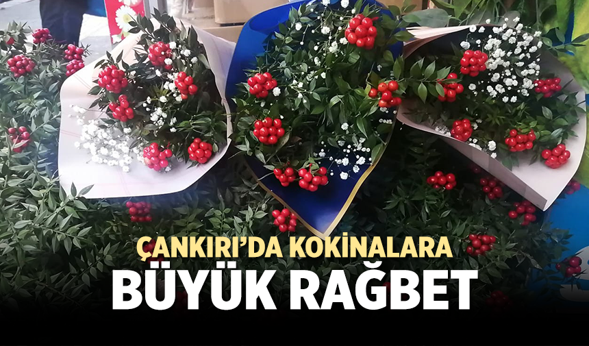 Çankırı’da yılbaşı kokinasına büyük rağbet