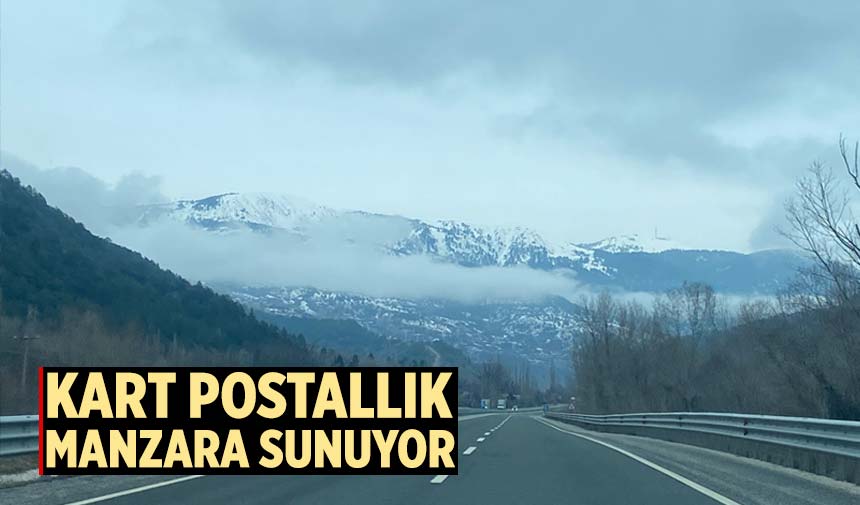 Anadolu'nun yüce dağı kartpostallık manzaralar sunuyor