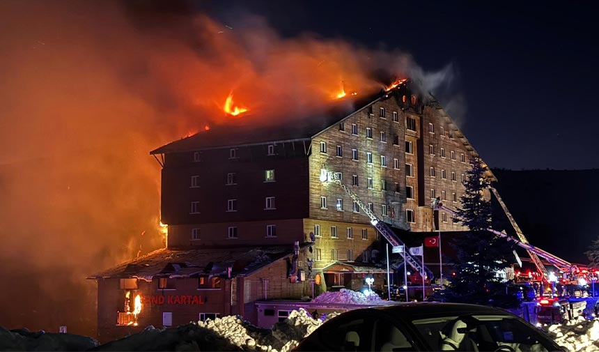 Kartalkaya otel yangınında can kaybı 66’ya yükseldi