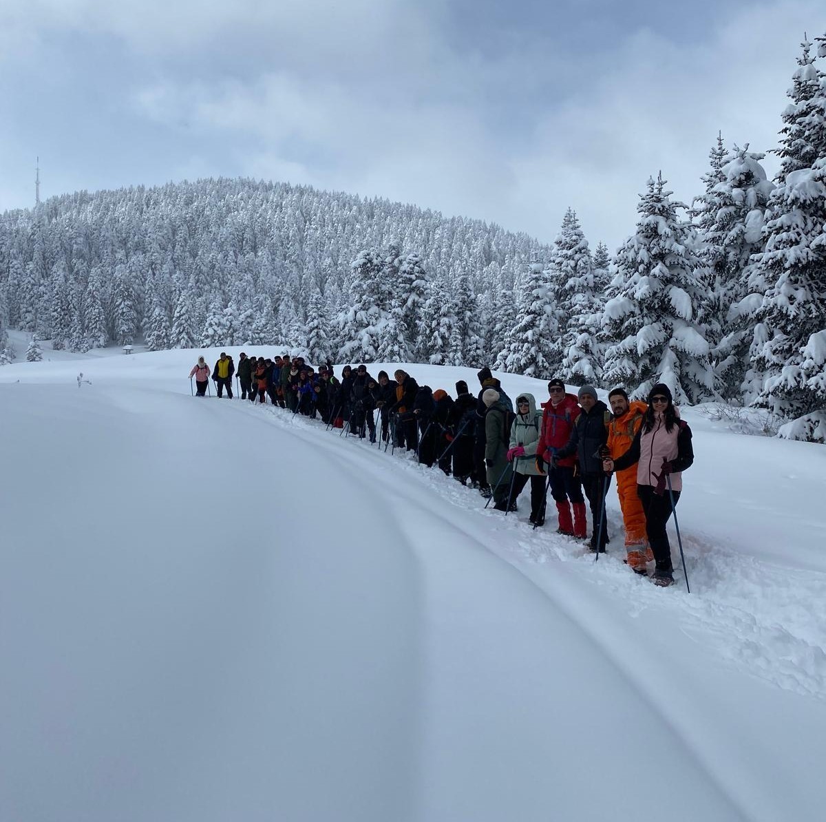 Kırıkkaleli 38 dağcı Ilgaz Dağı’na tırmandı