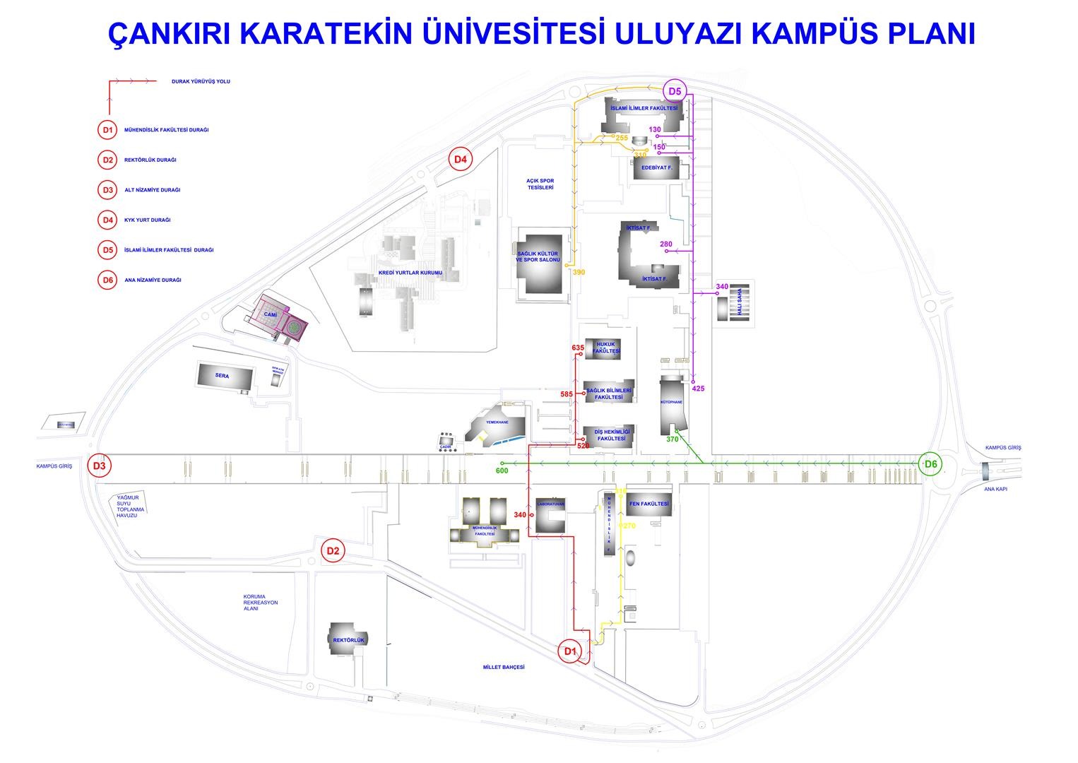 Uluyazı Kampus Planı