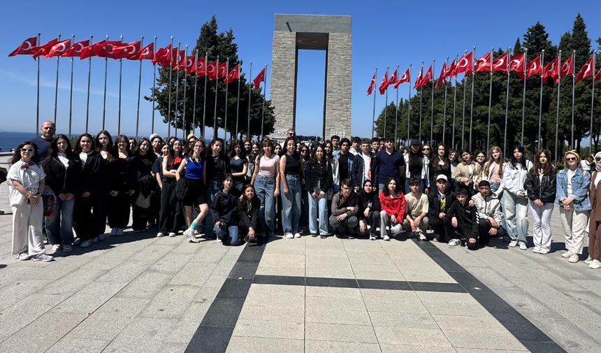 15 Temmuz Şehitler Anadolu Lisesi'nden öğrencilere tarih yolculuğu