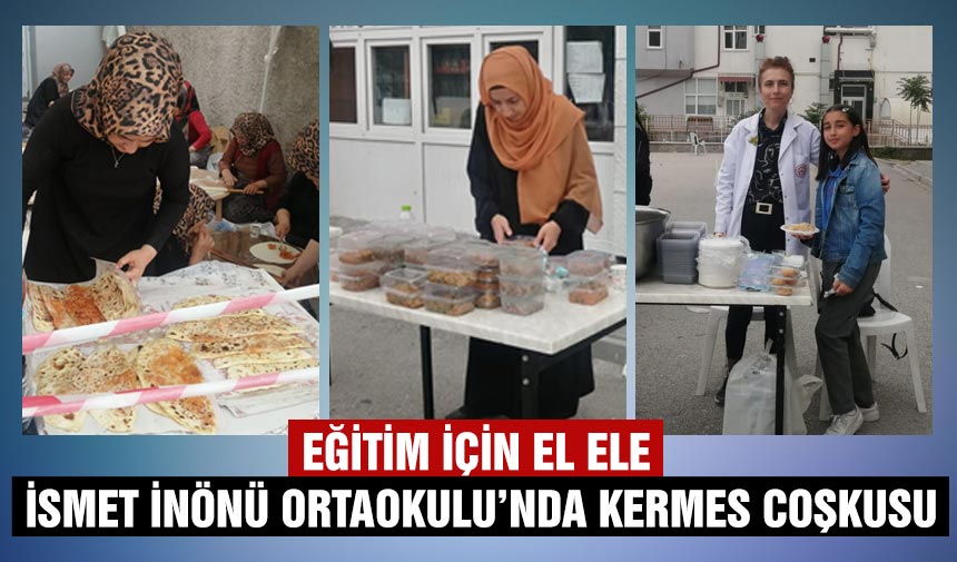 İsmet İnönü Ortaokulu’nda kermes coşkusu