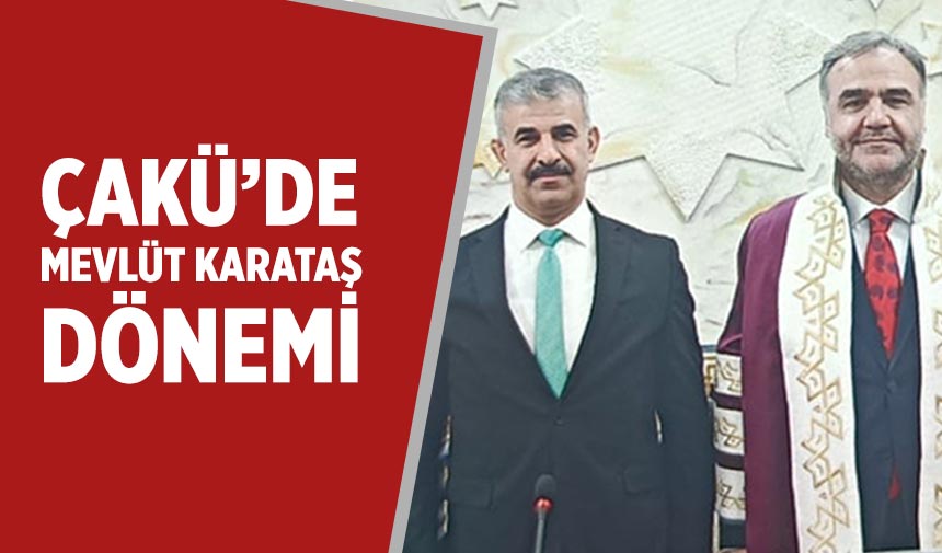 ÇAKÜ'de Rektörlük Devir Teslim Töreni gerçekleştirildi