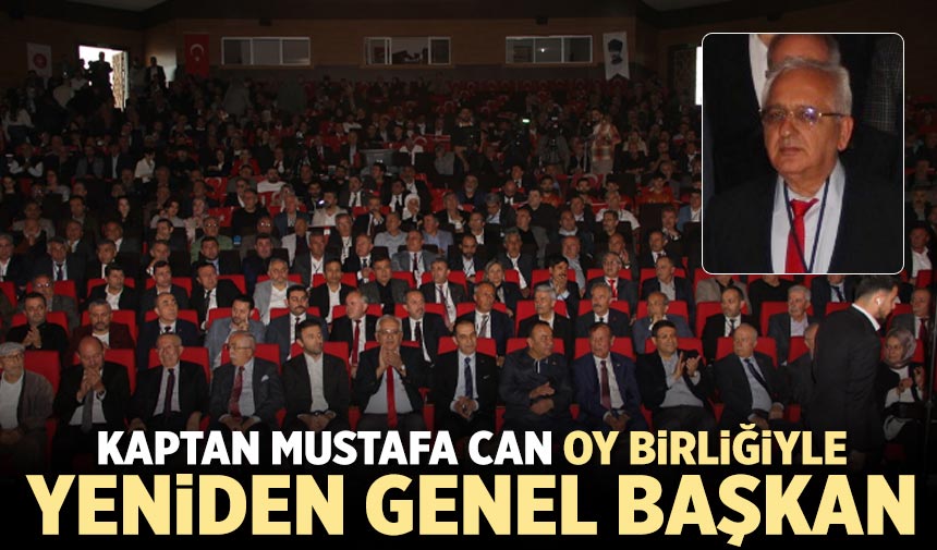 Kaptan Mustafa Can, Oy Birliğiyle Yeniden Genel Başkan