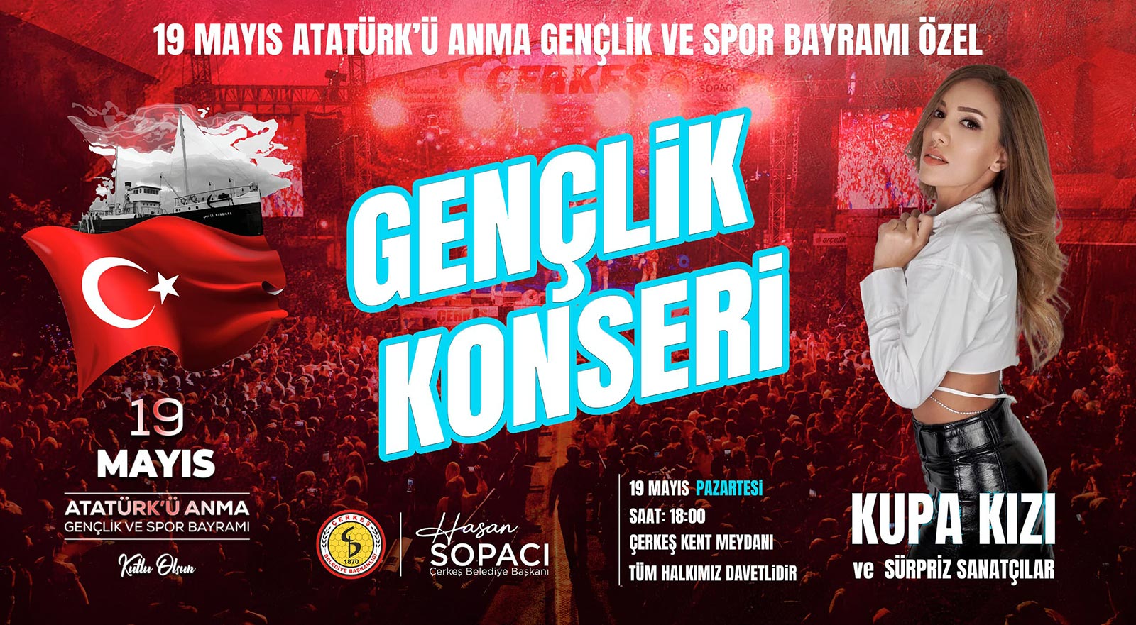 Çerkeş Gençlik Konseri