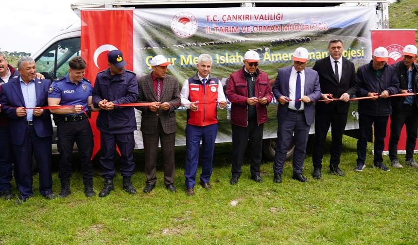 Çerkeş Bozoğlu Köyü'nde Mera Açılış Töreni gerçekleştirildi