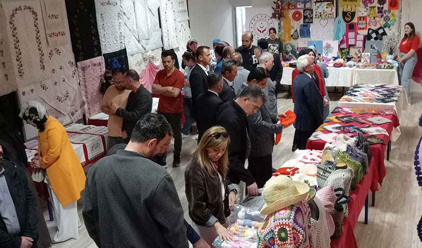 Hayat Boyu Öğrenme Haftası’nda Korgun’da sanat ve emek buluştu