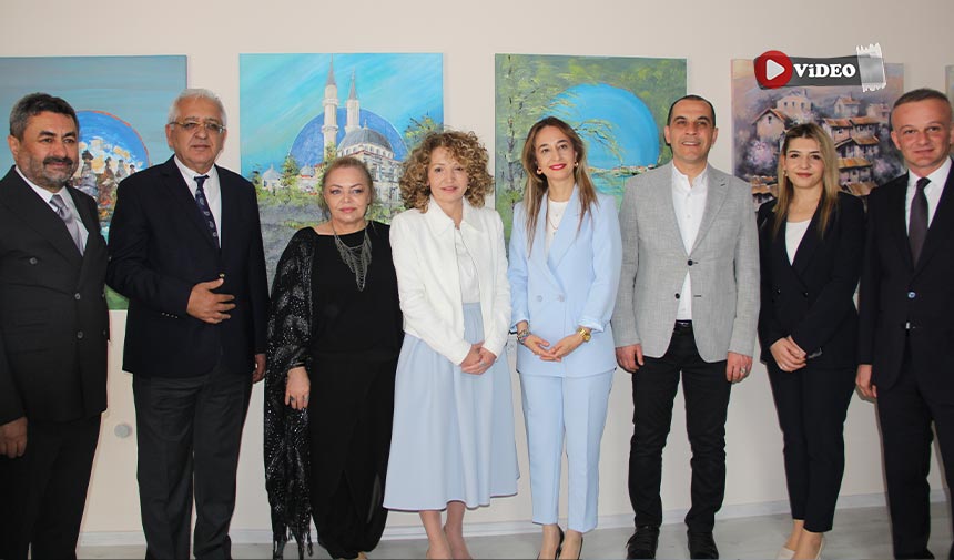 Çankırı'nın Orta ilçesinde Uluslararası Resim Çalıştayı düzenlendi