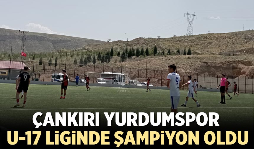Çankırı Yurdumspor futbolda şampiyonluğunu ilan etti