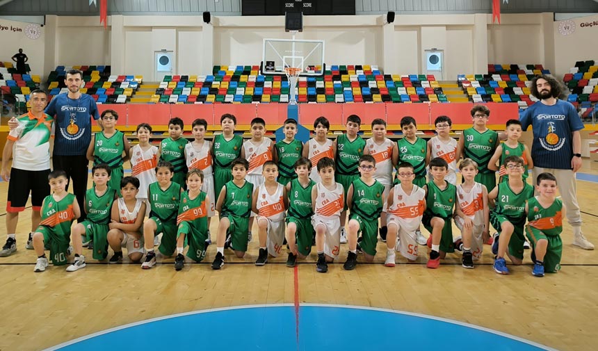 ÇBA U10 Takımı, hazırlık Maçında Çorum Basketbol Akademi ile karşılaştı