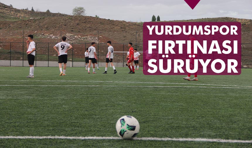 U17 liginde Yurdumspor fırtınası sürüyor: 5-2’lik galibiyetle zirvede