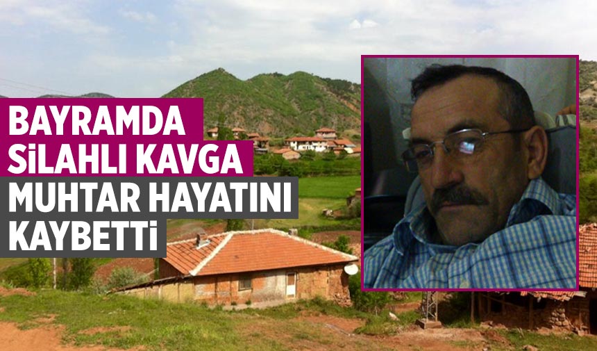 Çankırı’da Bayramda Silahlı Kavga: 1 Ölü, 3 Yaralı