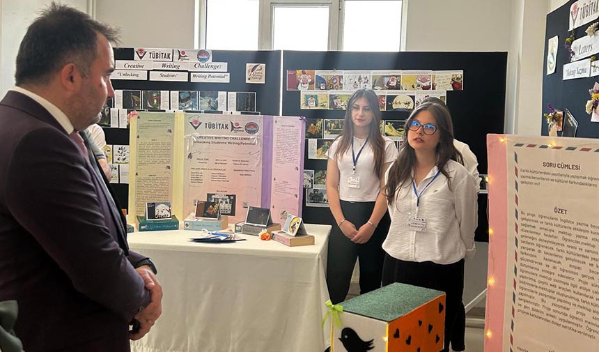 Şehit Hasan Gülhan Cumhuriyet Anadolu Lisesi’nde bilim rüzgârı esti