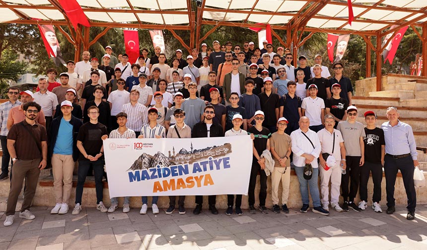 Çankırılı öğrenciler Amasya’da tarihle buluştu