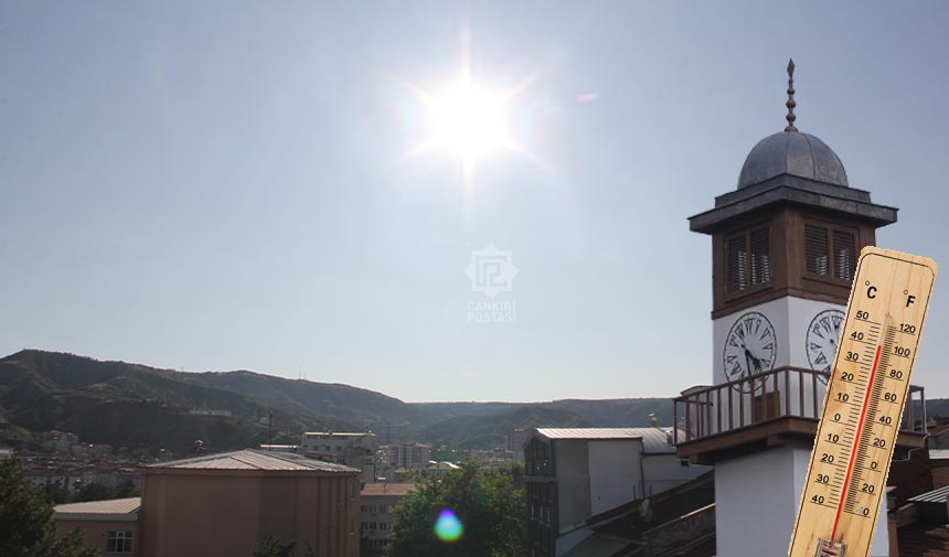 Hafta boyunca Çankırı’da güneşli hava hâkim olacak