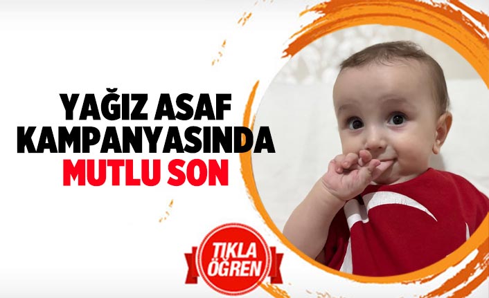 Yağız Asaf kampanyasında mutlu son