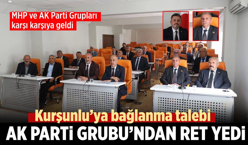 Köklüdere'nin Kurşunlu’ya bağlanma talebi AK Parti Grubundan ret yedi