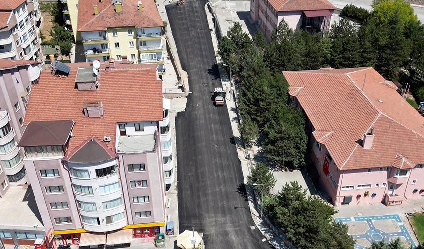 Meteoroloji Sokak’ta alt ve üstyapı çalışmaları tamamlandı
