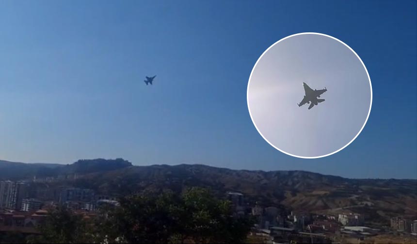 Çankırı Semaları F-16’ların sesiyle yankılandı