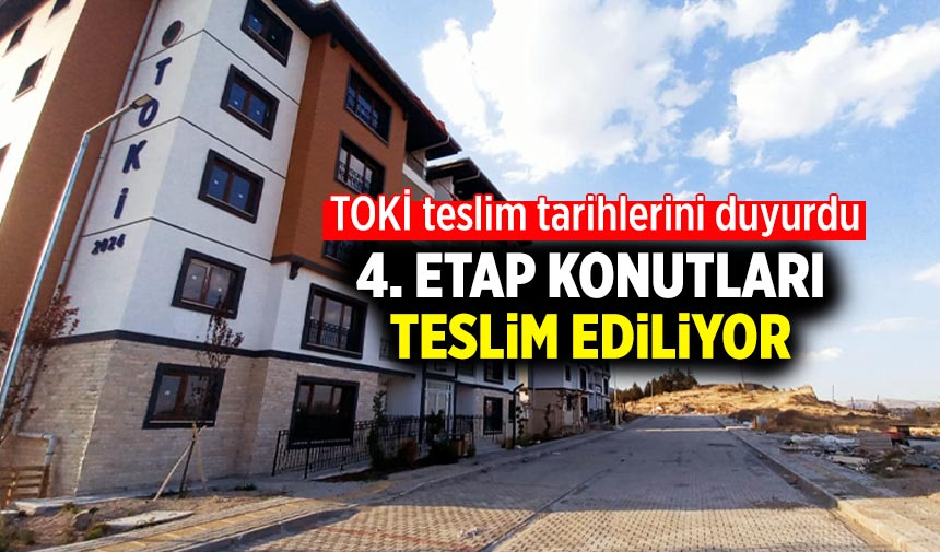 Çankırı Kurşunlu 4. Etap Konutları teslim ediliyor