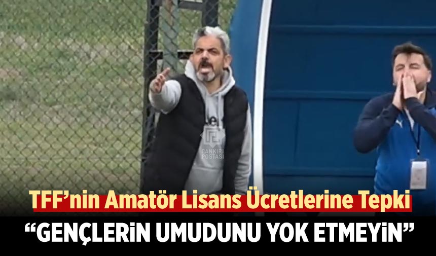 TFF’nin Amatör Lisans Ücretlerine Tepki: “Gençlerin Umudunu Yok Etmeyin”