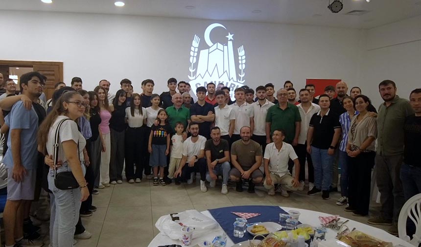 Tuz sporlarında derece yapanlar final yemeğinde buluştu