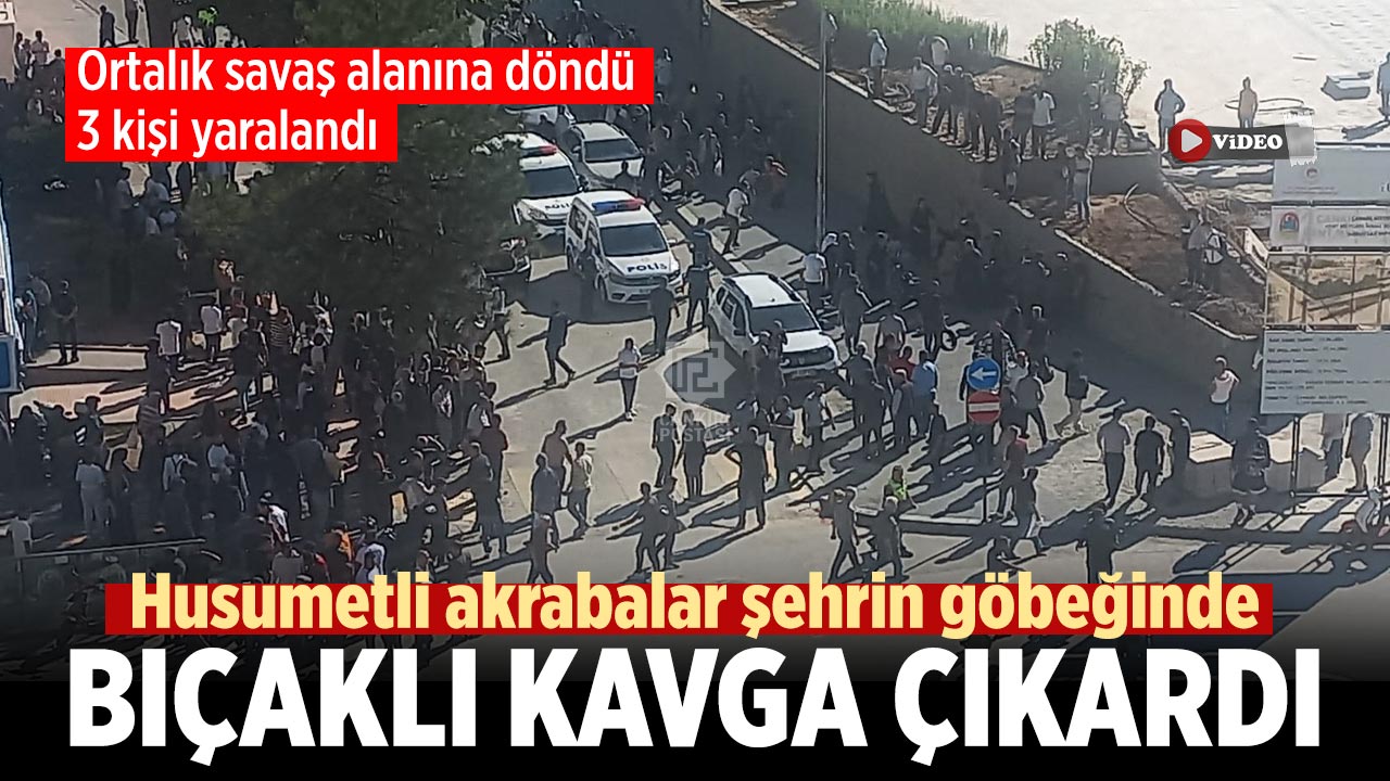 Çankırı’da husumetli akrabalar sokakta bıçaklı kavga çıkardı
