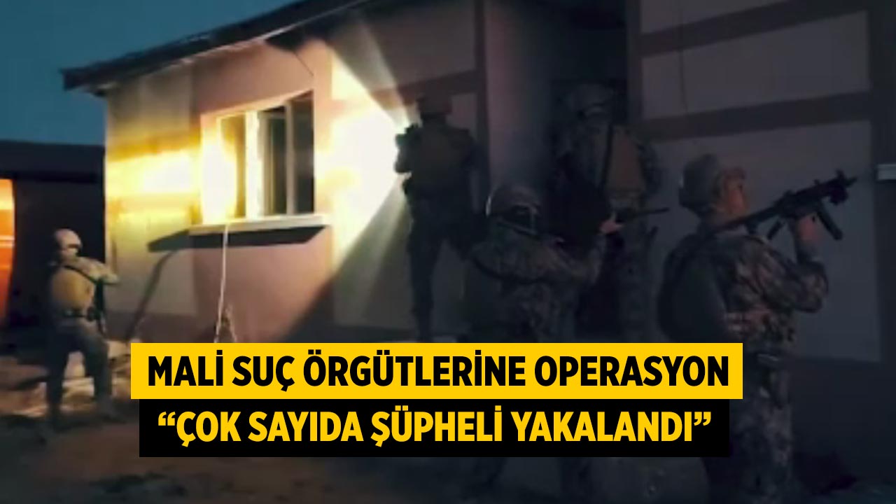 Çankırı’da mali suç örgütlerine operasyon: Çok sayıda şüpheli yakalandı