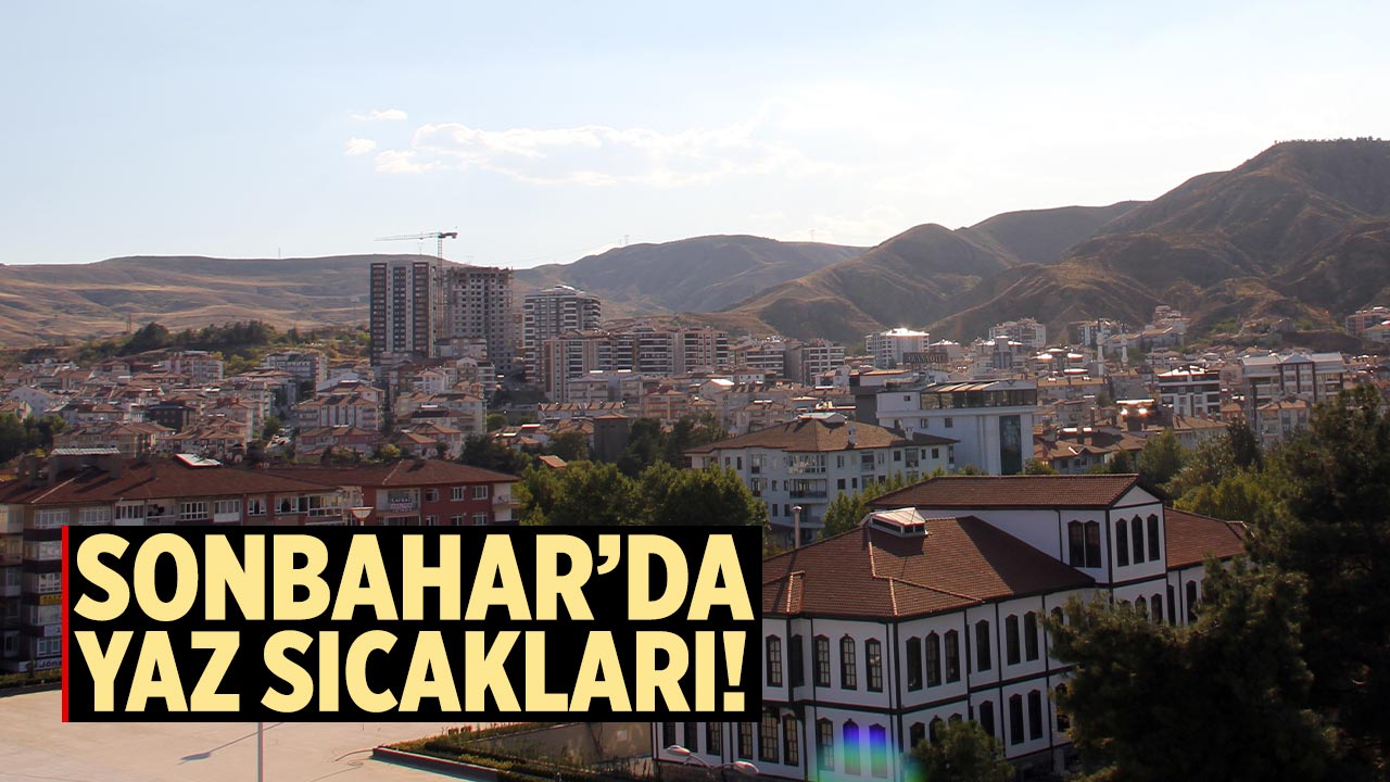 Çankırı’da Sonbaharda Yaz Sıcakları
