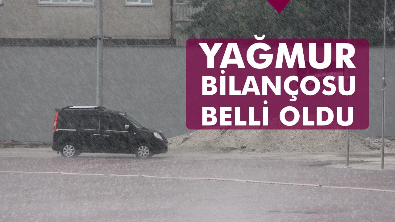 Çankırı’da yağmur bilançosu belli oldu