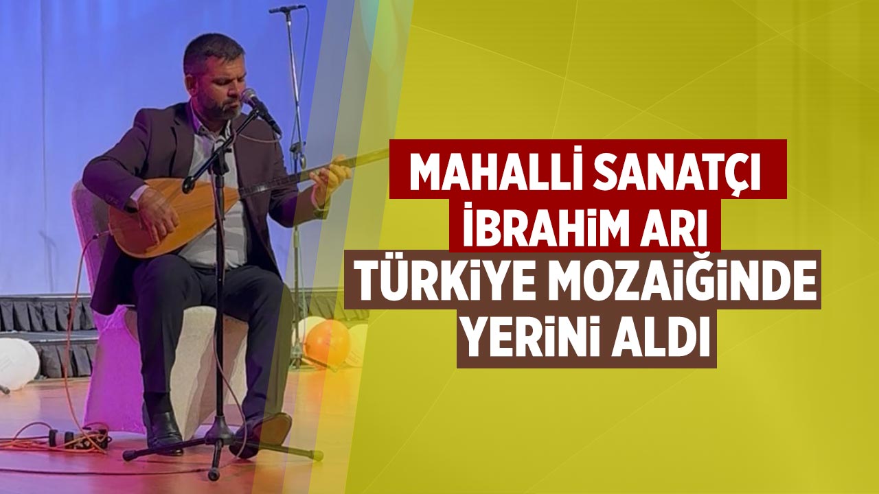 Çankırılı mahalli sanatçı İbrahim Arı, Türkiye mozaiğinde yerini aldı