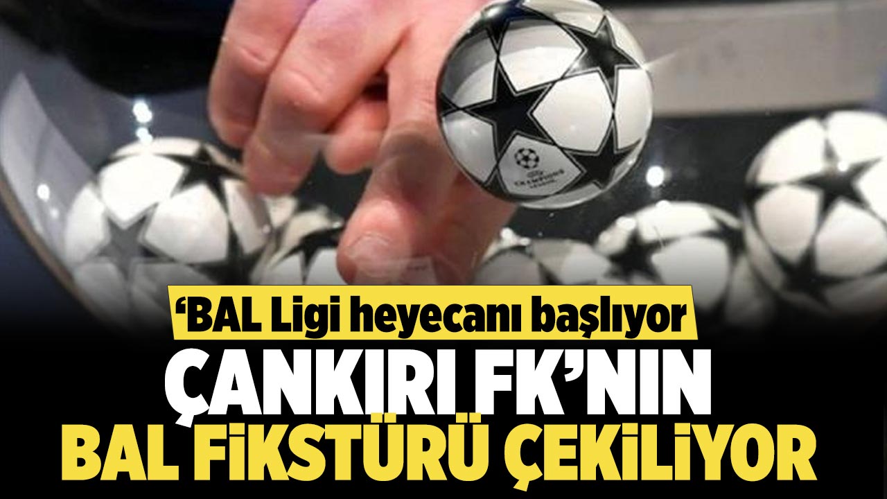 Çankırı FK’nın BAL fikstürü çekiliyor