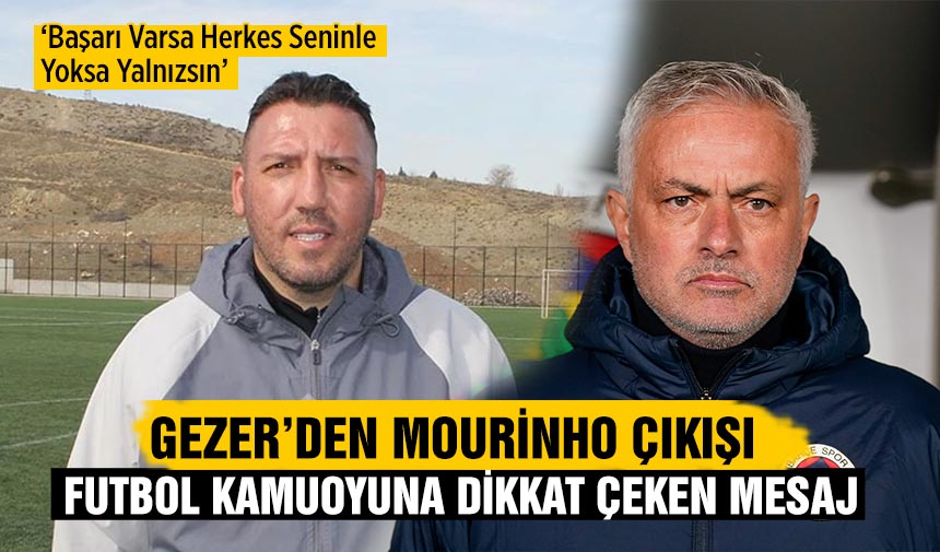 Çankırı FK eski hocası Sertaç Gezer’den dikkat çeken paylaşım