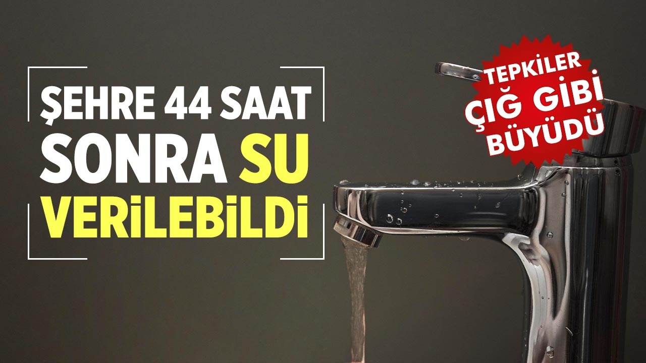 Çankırı’da şehre 44 saat sonra su verilebildi