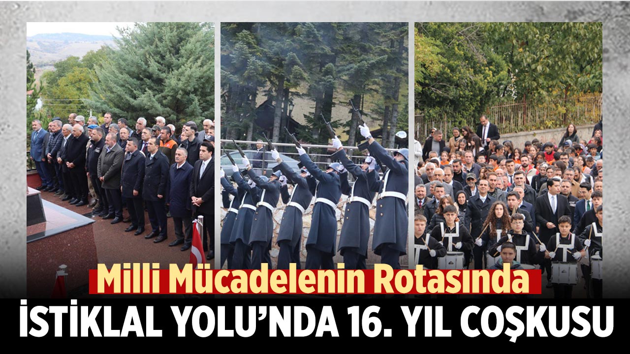 Milli Mücadelenin Rotasında: İstiklal Yolu Yürüyüşü Coşkuyla Başladı