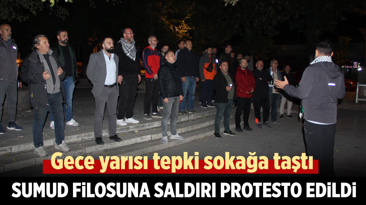 Çankırı’da Sumud Filosuna saldırıya gece yarısı tepkisi