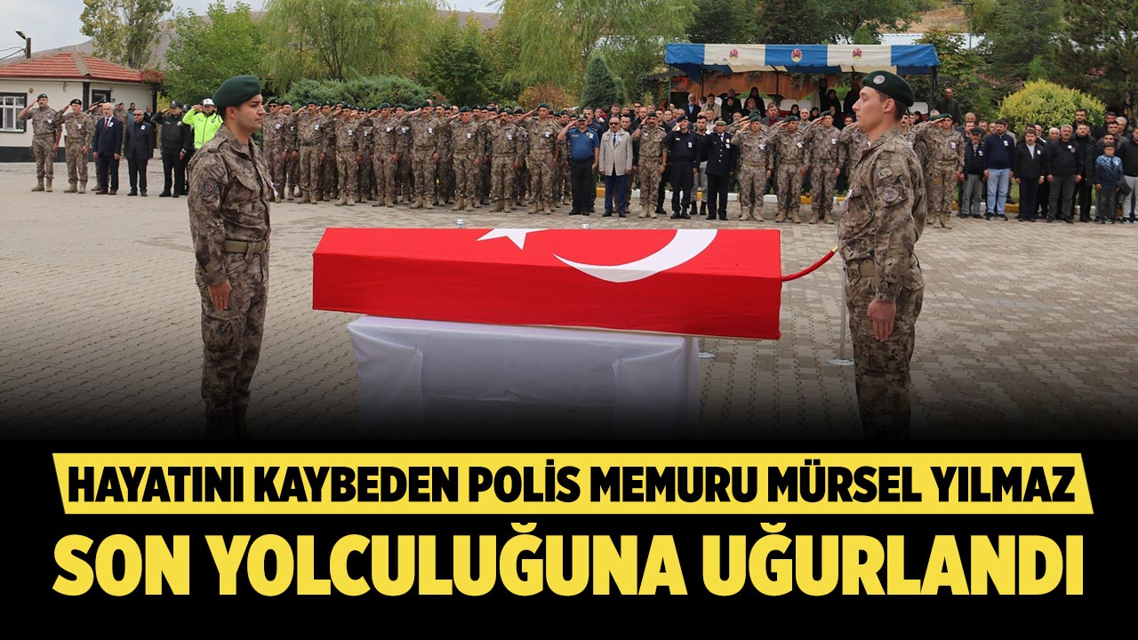 Hastalığı nedeniyle hayatını kaybeden polis memuru son yolculuğuna uğurlandı