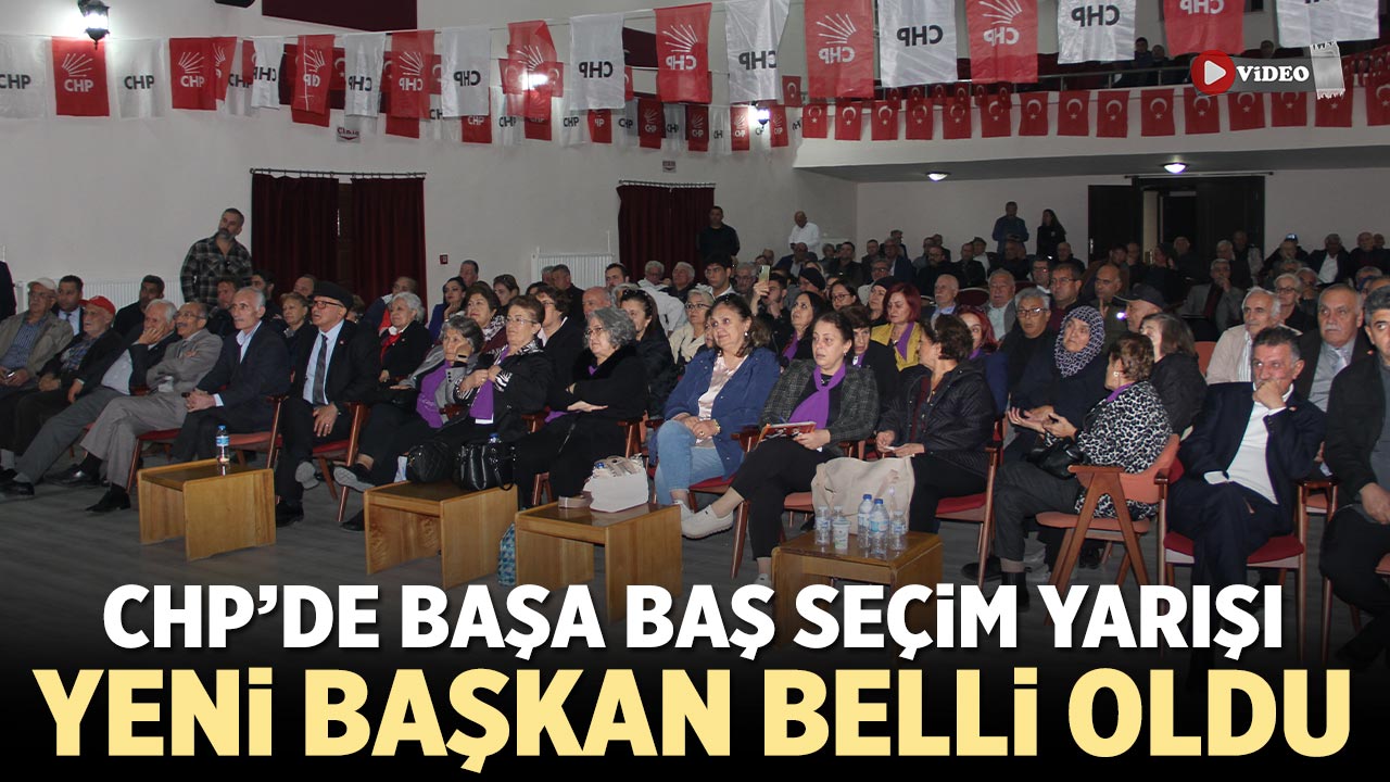 CHP Çankırı 38. Olağan İl Kongresinde yeni başkan belli oldu