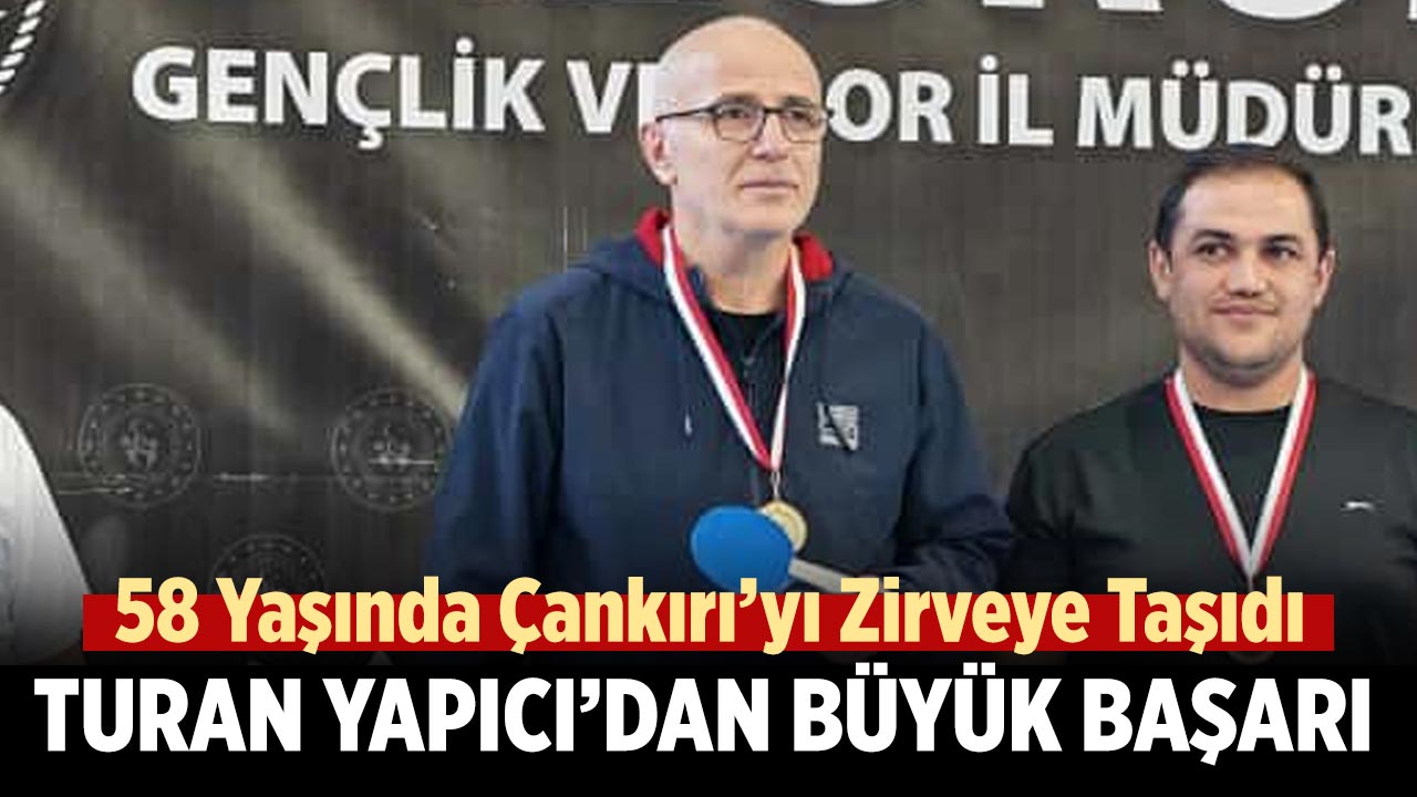 58 Yaşında Çankırı’yı Zirveye Taşıdı: Turan Yapıcı’dan Büyük Başarı
