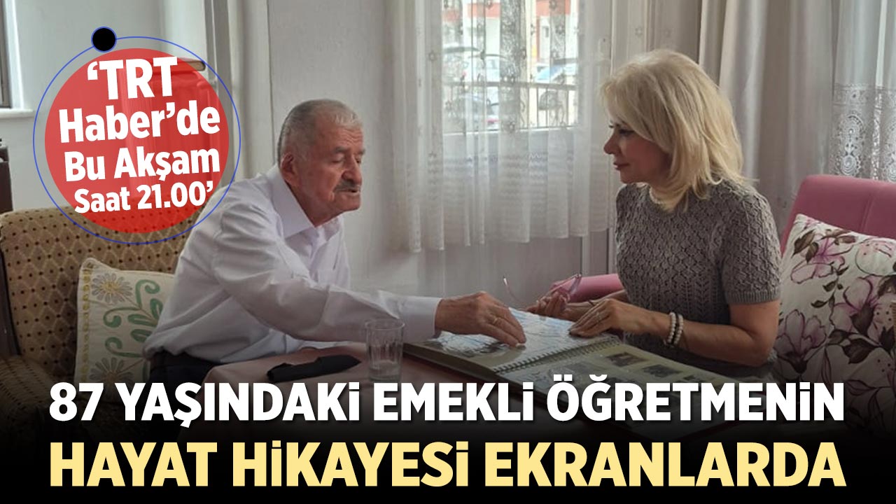 TRT’de Bu Akşam: Çankırılı Öğretmenin Hayat Hikayesi Ekranlarda