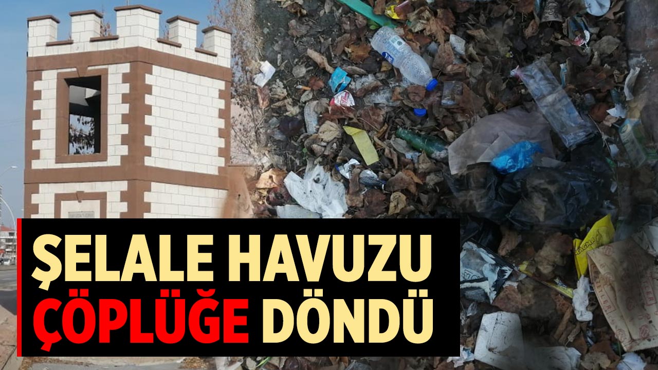 Kırkevler Mahallesi’ndeki Şelaleli Park Çöplüğe Döndü