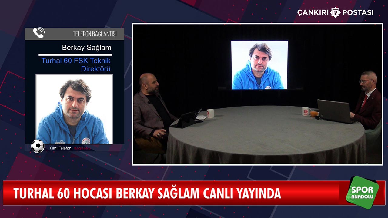 Berkay Sağlam, Takımıyla Maça Çıkmadan Spor Anadolu’ya konuk oldu